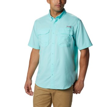 Columbia Overhemd Heren, PFG Blood and Guts III Short Sleeve Woven LichtBlauw, 23GVBOJHF